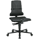 Siège d'atelier pivotant Sintec ESD, à roulettes (sans rembourrage)