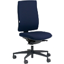 Siège de bureau CETO CT2350 Original Steifensand, mécanisme synchrone, sans accoudoirs, durée d'assise de 8 heures et +, bleu foncé
