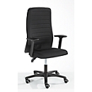 Siège de bureau ECCON plus-3 Prosedia, à contact permanent, avec accoudoirs, dossier en mousse moulée avec soutien lombaire, assise plate 
