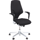 Siège de bureau modèle 64 Giroflex, sans accoudoirs, mécanisme synchrone résistant à l'usure, jusqu'à 150 kg,