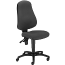 Siège de bureau PUNKT ERGO, contact permanent, sans accoudoirs, assise galbée, réglable en hauteur