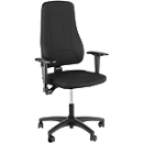 Siège de bureau YOUNICO PLUS 3 Prosedia, à contact permanent, sans accoudoirs, dossier 3D haut, bleu