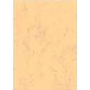 Sigel marmerpapier, DIN A4, 200 g/m², 50 vellen, FSC Mix Credit, zandbruin