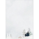 Sigel Motivpapier "Cozy Christmas", DIN A4, 90 g/m², Feinpapier, FSC-Mix Credit, 25 Blatt