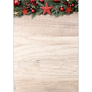 Sigel papier à motifs "Chalet Style", DIN A4, 90 g/m², 100 feuilles, papier fin, FSC-Mix Credit