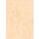 Sigel Strukturpapier Perga champagne, Edelkarton, DIN A4, 200 g/m², 50 Blatt, FSC Mix Credit, champagner