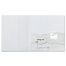 Sigel Tableau blanc en verre Artverum, brillant, super blanc, magnétique, 2400 x 1200 mm + 2 aimants SuperDym