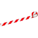 Signaalband, rood/wit, 6 rollen
