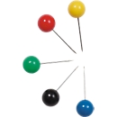 Signal pins, large head, assorted colours