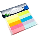 Signets Page Marker Info Note, 10 x 100 notes auto-adhésives de couleurs diff., l. 50 x H 15 mm