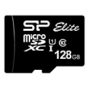 SILICON POWER Elite - Flash-Speicherkarte - 128 GB - microSDXC UHS-I