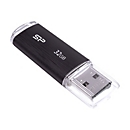 SILICON POWER Ultima U02 - USB-Flash-Laufwerk - 32 GB - USB 2.0 - Schwarz
