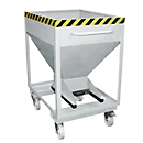 Silocontainer type SRE-D 375, insteekgaten voor hefwagen en wielen, gegalvaniseerd
