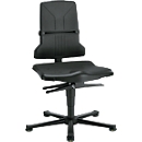 Sintec ESD-werkstoel, met glijders (zonder bekleding)
