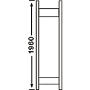 Sistema de estanterías R3000, Bastidor, Al 1960 x 300 mm