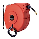 Slanghaspel CEMO, kunststof, voor perslucht, gesloten, max. 20 bar, slanglengte 15m, B 500 x D 420 x H 210 mm