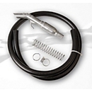 Slangset voor handpomp type K 10 C, elektrisch geleidend, DN 19 x 4, met afvoerventiel AV 20 en anti-knikveer, lengte 3 m