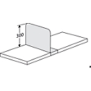 Sliding Divider, for Steel Rack Status, for P 400 mm