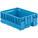 Small load carrier C-KLT 4314, polypropylene, W 400 x D 300 mm, up to 50 kg, light blue