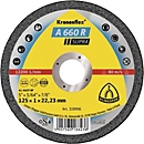 Snijschijf A 660 R Supra D115x1mm ger.INOX Bohr.22,23mm KLINGSPOR