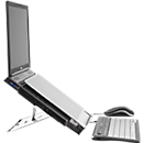 Socle pour PC portables Ergo-Q 260 BakkerElkhuizen, jusqu'à 15,6", 5 niveaux de réglage de la hauteur, avec porte-documents