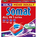 Somat Spülmaschinentabs All in 1 Extra, in der XXL-Packung, 63 Stück