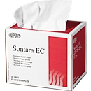 Sontara® EC crêpe poetsdoeken, wit, 250 doeken/dispenserdoos