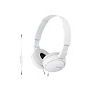 Sony MDR-ZX110 - Kopfhörer - ohrumschließend - kabelgebunden - 3,5 mm Stecker - weiß