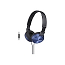 Sony MDR-ZX310 - Kopfhörer - ohrumschließend - kabelgebunden - 3,5 mm Stecker - Blau