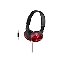 Sony MDR-ZX310 - Kopfhörer - ohrumschließend - kabelgebunden - 3,5 mm Stecker - Rot