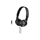Sony MDR-ZX310 - Kopfhörer - ohrumschließend - kabelgebunden - 3,5 mm Stecker - Schwarz