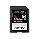 Sony SF-G Series SF-G64 - Flash-Speicherkarte - 64 GB - UHS-II U3 / Class10 - SDXC UHS-II
