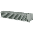 Sorting station, DIN A4, polystyrene, for cabinets, 20 compartments, W 1150 x D 310 x H 206 mm