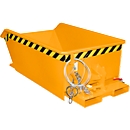 Spaanbak Bauer SMGU 230, olie- & waterdicht gelast, 230 l, oranje
