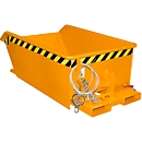 Späne-Behälter Bauer SMGU 270, öl- & wasserdicht verschweißt, 270l, orange