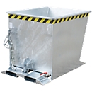 Späne-Kippbehälter SGU-RZ55, für Routenzüge, öl- und wasserdicht, 550 l, verzinkt
