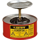 Sparanfeuchter asecos, aus Stahlblech PREMIUM Line, rot, ø 185 x H 143 mm, 1 l
