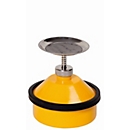 Sparanfeuchter, Stahlblech, gelb, 1 l, Ø 178 x H 200 mm, federnd gelagerter Tränkteller