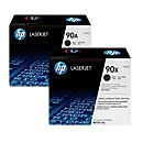 Sparpaket 2 x HP LaserJet CE390XD Toner schwarz, original