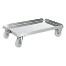 Special container rolling table top, square