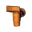 Spigots made of plastic, 2” thread, 3 pieces