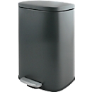 SPIRELLA Treteimer AKIRA, 30 Liter, Tretmechanismus, L 343 x B 235 x H 629 mm, grau