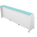 Spirit Reception desk 3 elements, straight, white