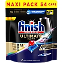 Spülmaschinentabs Finish Quantum XXL Regular, mit Glasschutz, Silberschutz & Klarspül-/Salzfunktion, 54 Stück in Standbodenbeutel