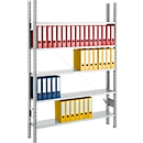 SSI Schäfer Archivregal, Anbaufeld, 7 Böden, B 995 x T 300 mm, verzinkt