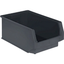 SSI Schäfer Bac à bec série ENTRY 532 - plastique recyclé - L 500 x l 300 x H 200 mm - 23,5 L - noir