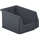 SSI Schäfer Open fronted storage box series ENTRY 221, plastic, L 234 x W 140 x H 122 mm, 2.7 L, black