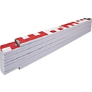 STABILA duimstok 1407 GEO, beukenhout wit, L 2m, EG III, markeerfunctie, mm/cm maatverdeling