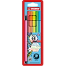 STABILO® Fasermaler Pen 68 in 6er Etui, Neon