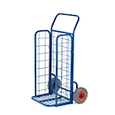 Stacker forklift with grid, 150 kg load capacity